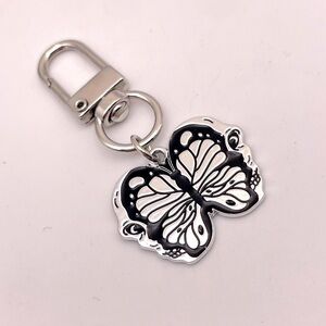ABSTRACT SKULL BUTTERFLY | Bag Charm | Keychain (Brand New!) ✨
